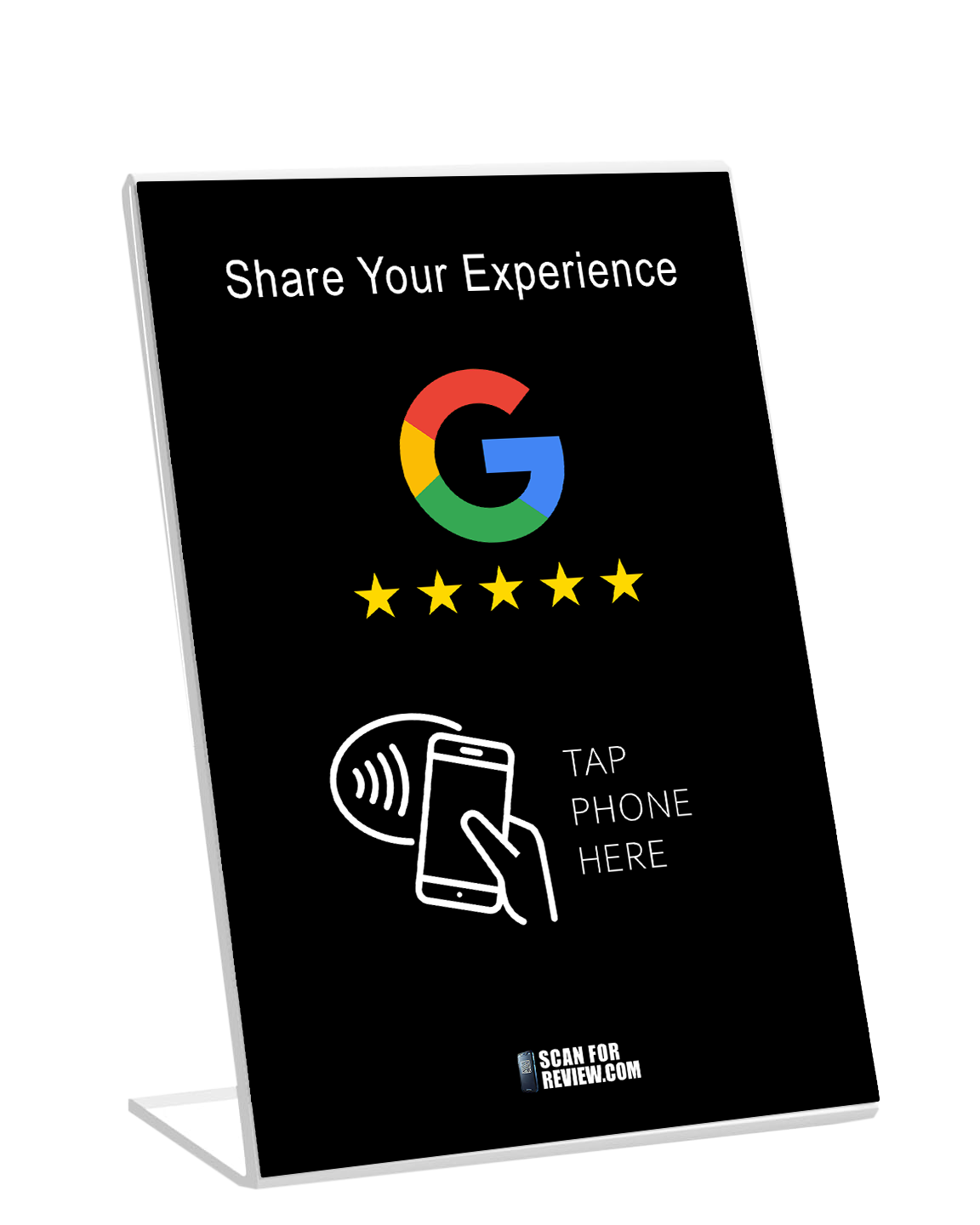 QR Code Stand and NFC Stand