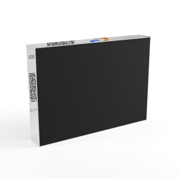 Custom 3D Photo Block with QR Code for Google Reviews - Image 4