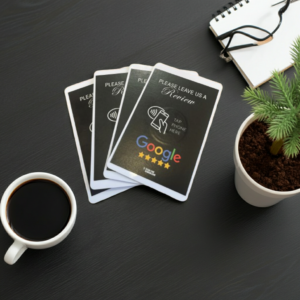 NFC Google Review Cards – Tap To Leave A Review Card