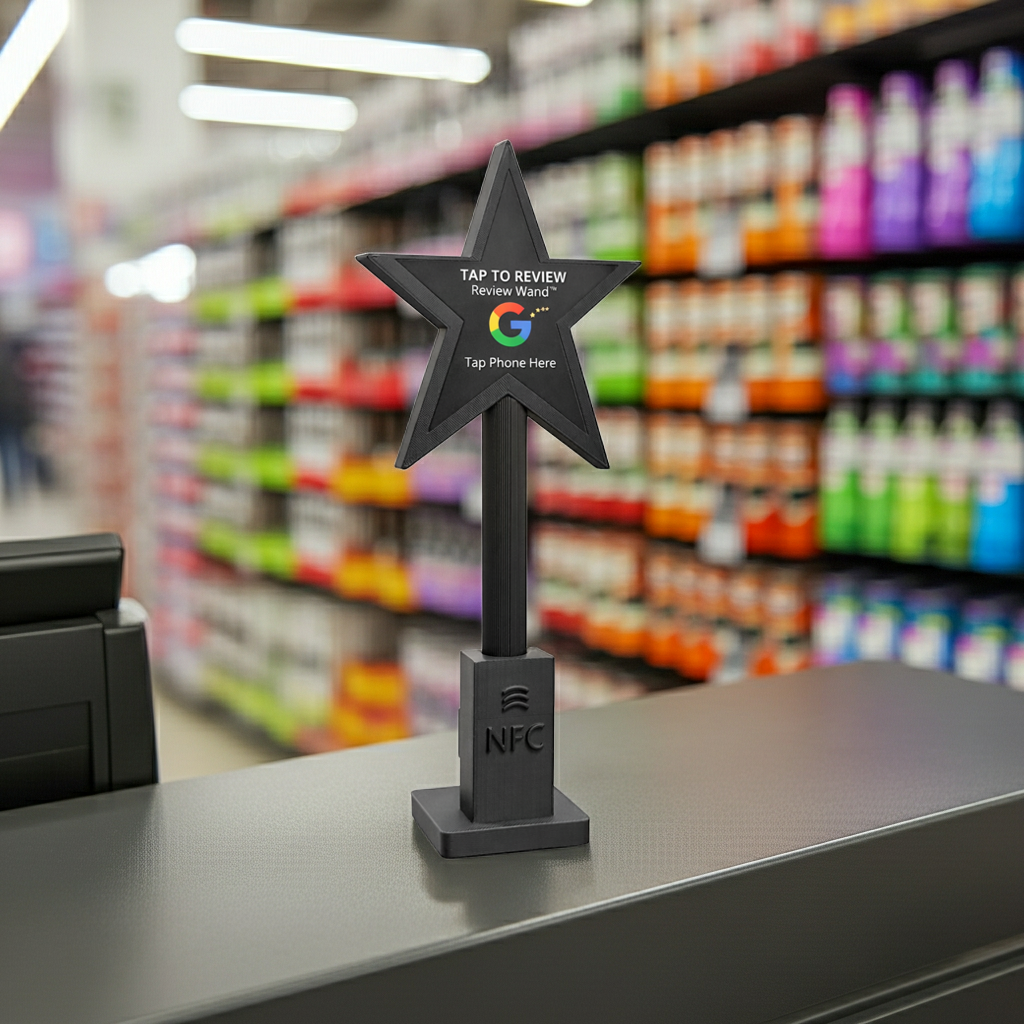 Review Wand™ – NFC Google Review Tool & Countertop Stand - Image 10