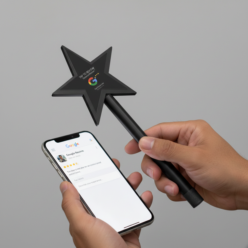 Review Wand™ – NFC Google Review Tool & Countertop Stand - Image 11