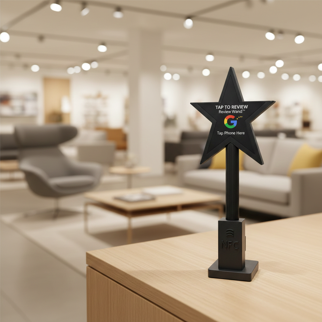 Review Wand™ – NFC Google Review Tool & Countertop Stand - Image 14