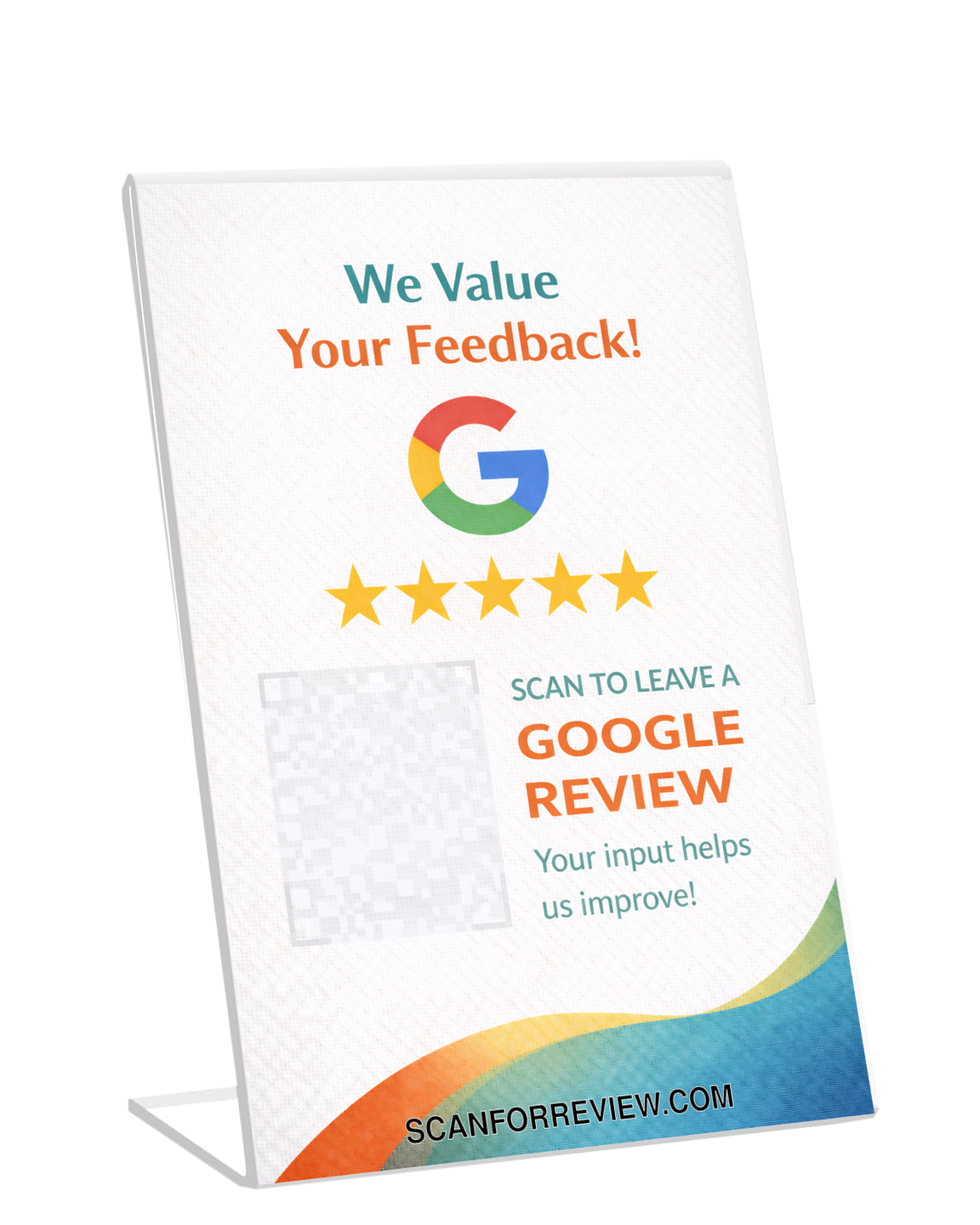 Google Review Stand 001 Generic Featured